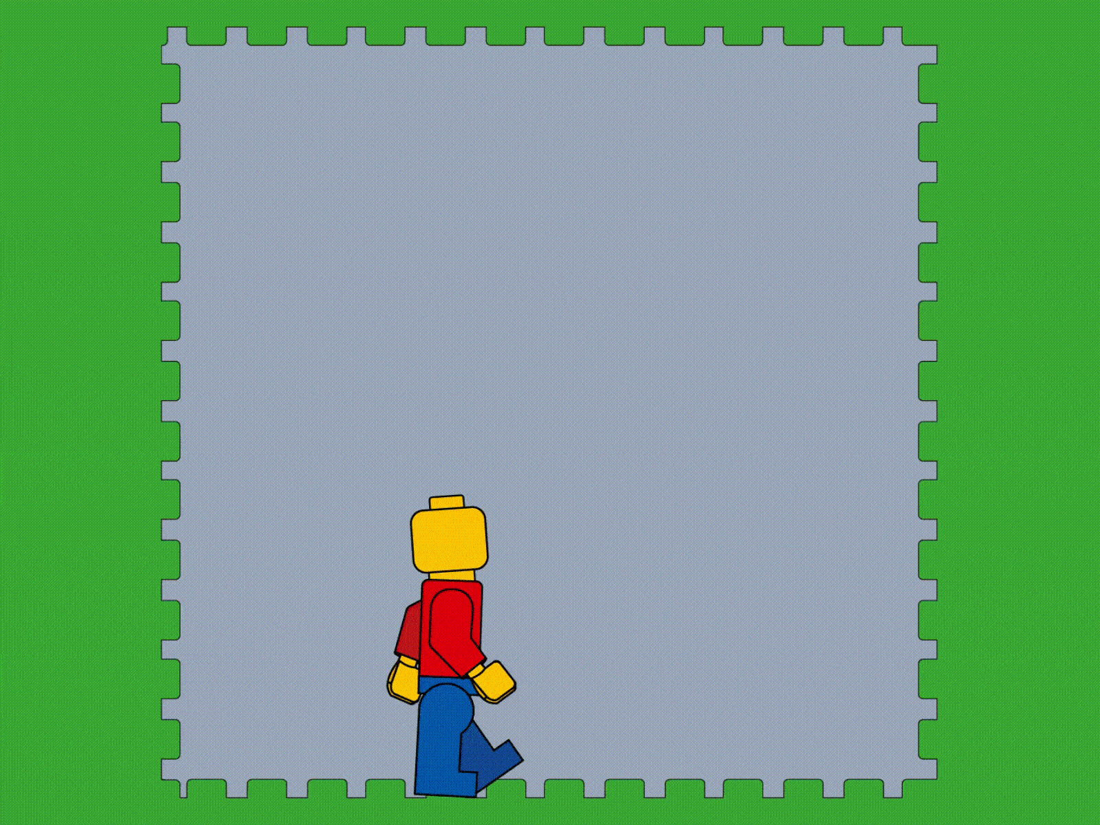 Lego 2danimation animated gif animation animation design bricks colors design dribbble game gif illustration lego loop motion motion design motion graphics walk