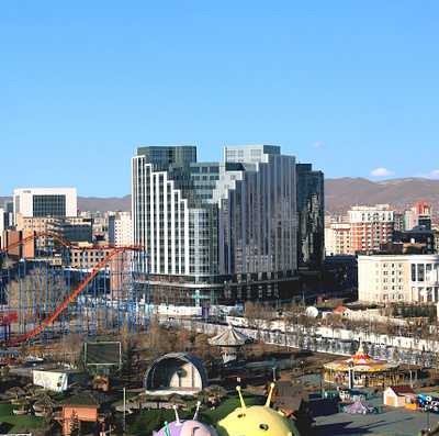 The Olympic Residence architecture beautiful design housing mongolia photography