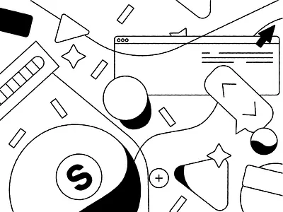 Design Process Illustration branding design design details design elements design studio digital art digital design digital illustration graphic design illustration illustrator interface graphics interface illustration line art line illustration product design ui ui design user experience ux design