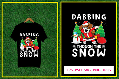 Christmas Dabbing-Dab T-Shirts t vector