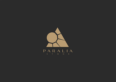 PARALIA Stone branding design graphic design illustration logo logo design minimal minimalism visual identity