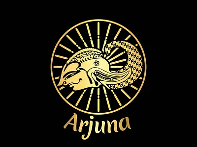 Arjuna Puppet Head With Gold Color arjuna art culture design ethnic graphic design hindu illustration india indonesia jawa logo puppet regligion retro spiritual traditional vector wayang