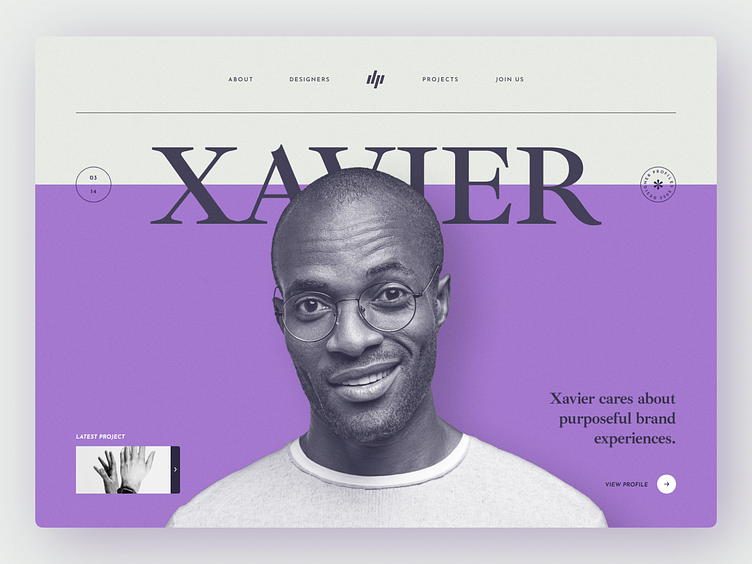 XAVIER_Landing_page by Chirag Madhu | Designs By Chirag on Dribbble