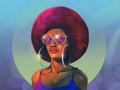 Portrait illustration fireart fireart studio