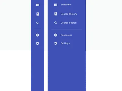 Navigation Component design system navigation product design