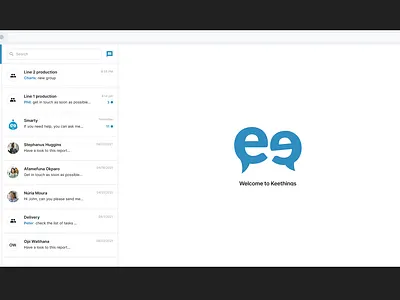 Keethings design mobile ui ux visual design