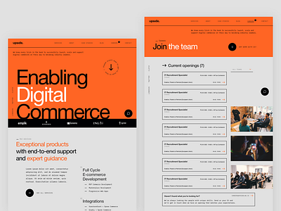 Digital commerce design illustration logo ui ui design uidesign ux ux design uxdesign uxui