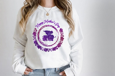 Happy Mother day design graphic design happy mother day illustration mom mom cheer mother day shirt svg t shirt tshirt