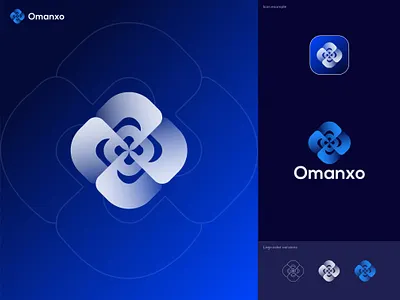 Omanxo | O letter logo design brand branding brandmark color design gradient identity letter logo logo design logo designer logo mark logos logotype mark monogram symbol typography