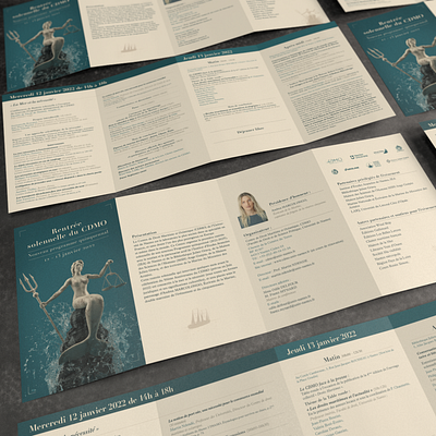 Centre de Droit Maritime et Océanique 3d mockup andrea marcolongo cdmo literature maritime law mermaid programme themis