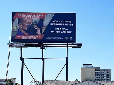 Mobile Crisis Campaign billboard campaign community design government graphic design health illustration indesign marketing collateral outreach photoshop print