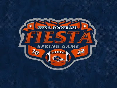 UTSA Football Fiesta Spring Game branding football logo spring utsa