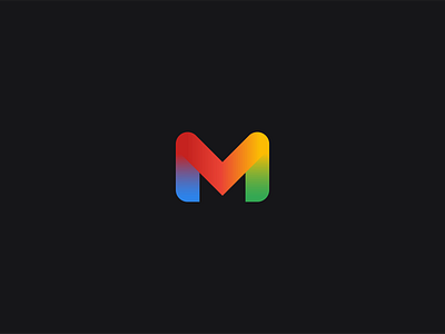 Gmail - Logo Design brand branding colorful company design email gmail google graphic i m a d b r a n d i n g illustration logo logomark m minimalist rebrand redesign tech timeless update