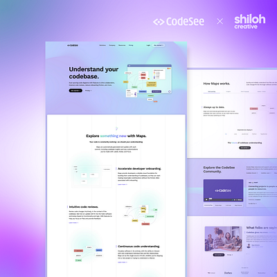 CodeSee x Shiloh Creative | Web Design + Development Project design web design web development website design