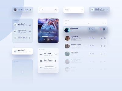 Music Concept 😎-Section branding design icon illustration music ui ux