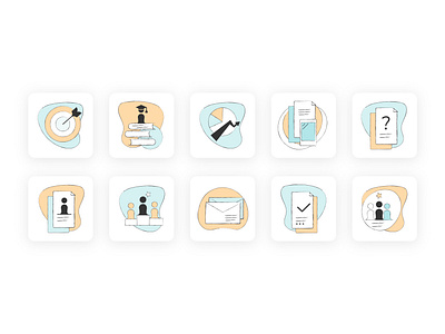 Icons design graphic design icon illustration