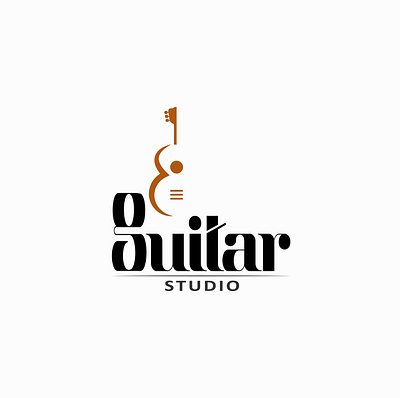 Guitar Studio | Logo Design branding design graphic design illustrator logo