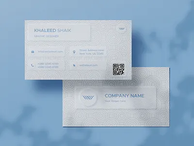 Neumorphism Minimal Business card branding business card design figma illustration typography ui ux vector
