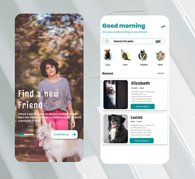 PET SHOP MOBLIE APP design app moblie app ui ux