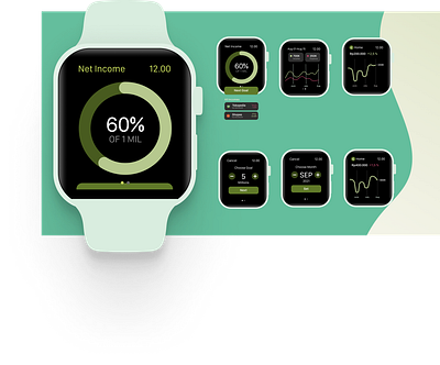 Cashdeck - Watch Os App app design applewatch applewatchdesign ios ios app design product design ui uidesign uiux watchapp watchos