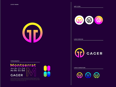 Free Logo Template | Monogram Double GG Logo Design app logo branding business logo company logo design design trends dope logo fiverr logo maker illustration logo logo ideas logo inspiration logo trend 2022 monogram logo online logo maker uc graphic house ui wix logo maker