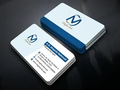 Meghna Jute | Business Card Mockup business card design graphic design illustrator mockup photoshop