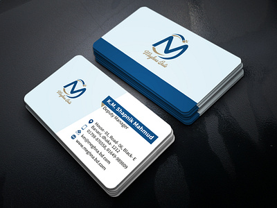 Meghna Jute | Business Card Mockup business card design graphic design illustrator mockup photoshop