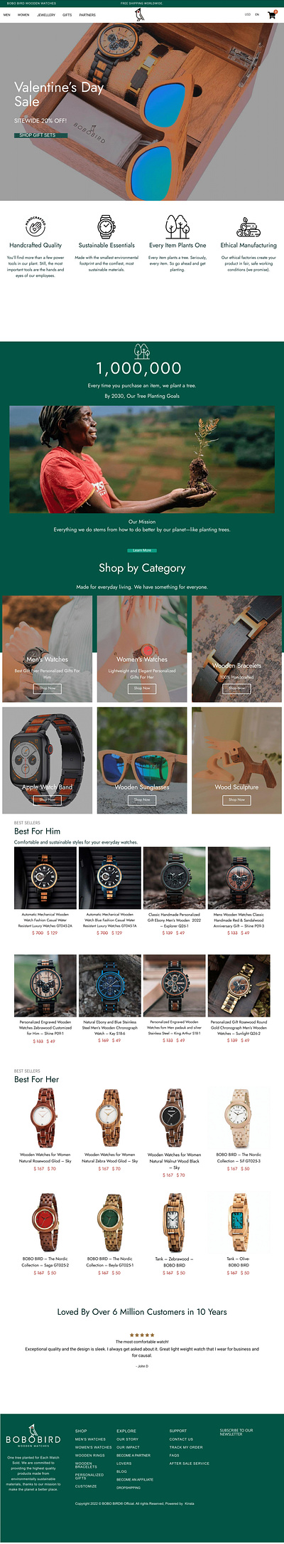 An e-commerce website for watches branding graphic design logo ui