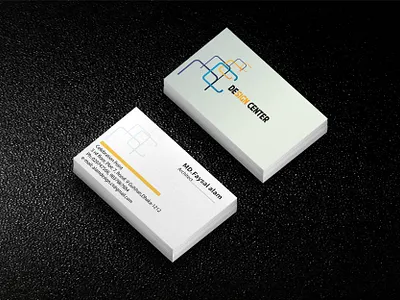 Design Center | Business Card Mockup business card design illustrator mockup photoshop