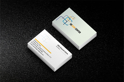 Design Center | Business Card Mockup business card design illustrator mockup photoshop