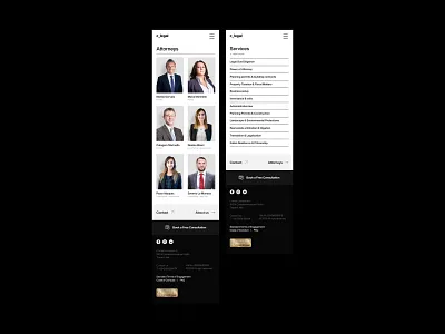 Real Estate Law Firm design mobile ui ux web webdesign website
