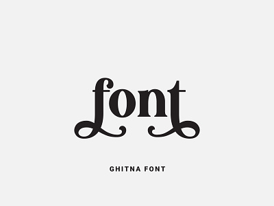Ghitna Font design font font design fonts fontself illustration lettering logo ochakov ovtype type typeface typography
