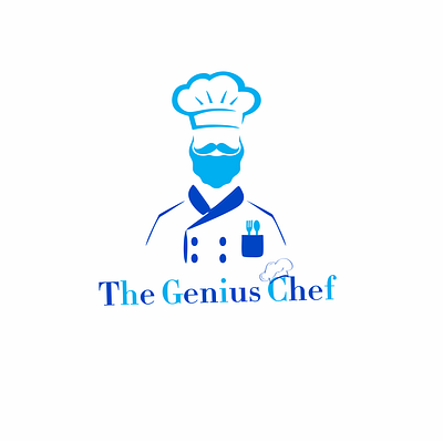 The Genius Chef branding design graphic design logo ui ux