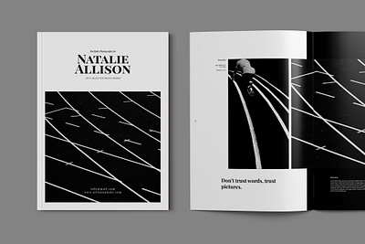 Photography Portfolio Brochure Template annual report brochure brochure template catalog clean design identity illustration indesign layered lookbook magazine minimalist multipurpose portfolio portfolio brochure principles print printable template