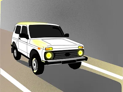 Car Art art design illustration nft photoshop vector автомобиль арт