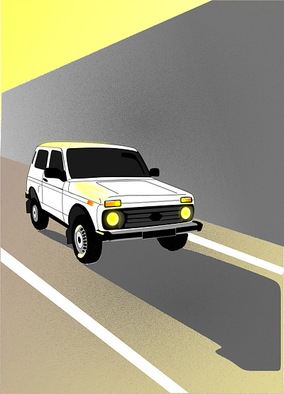 Car Art art design illustration nft photoshop vector автомобиль арт