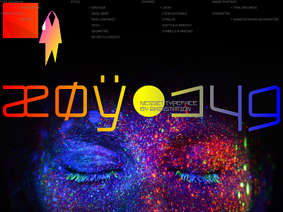 Nesset Type Design font fontface futuristic sc fi type typeface typography