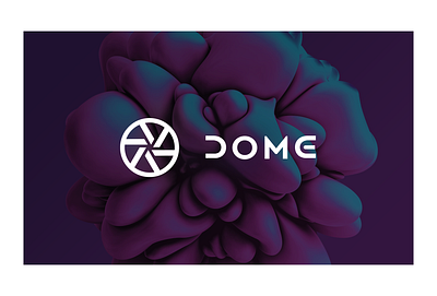 DOME Techno Festival Branding 3d abstract branding contemporan art corneeva festival illustration music organic techno visual art