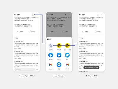 Daily UI 010 Social Share mobile Screen app design mobile ui ux