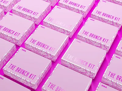 Brunch Kit Packaging 3d blender box design mailer package package design packaging subscription visualization