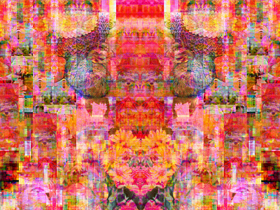 A Recitation of Repeats big bold colors collage color dreams dribbble geometric glitchart graphic design identity illusion illustration letters magic metaverse multiverse reality symbols transformation typography