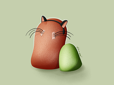 Digital Illustration: National Gumdrop Day 2022 day digital illustration painting procreate valentines