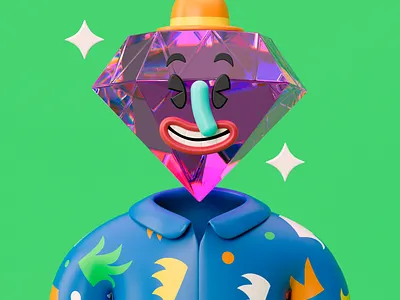 Miami Vice 3d avatar character character design characters illustration meta nft nft artist nft design pfp