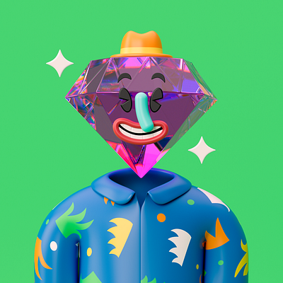 Miami Vice 3d avatar character character design characters illustration meta nft nft artist nft design pfp