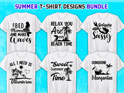 Summer SVG T-Shirt design bundle design svg svg t shirt t shirt t shirt design typography