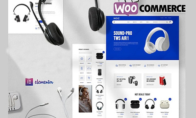 be your woocommerce expert and build a woocommerce website design elementor pro illustration landing page logo squeeze page web design wordpress customization wordpress developer wordpress website