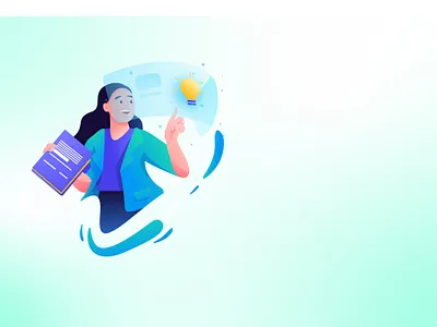 Consultant business consultant corporate dribble graphic design idea illustration illustrator woman