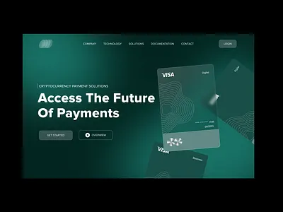 Crypto Payment Landing Page blockchain crypto daily design fintech homepage inspiration landing page ui web webdesign website