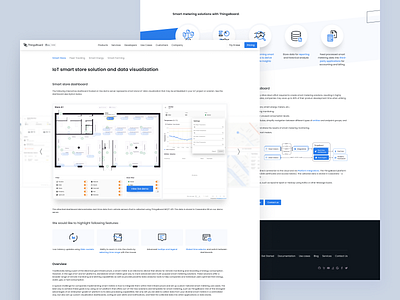 Smart Store IoT Solution admin chart cms dashboard diagram illustration iot market material metering platform smart store ui use case use case ux vector visualization web