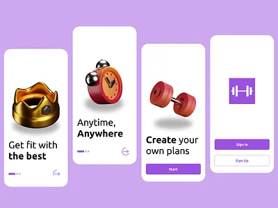 Onboarding Screens design onboarding ui ui design ux